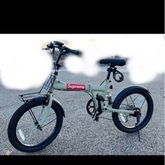 折りたたみ自転車の画像