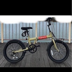 折りたたみ自転車の画像