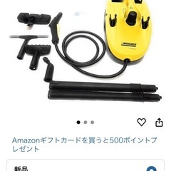 ケルヒャー スチームクリーナー未使用の画像