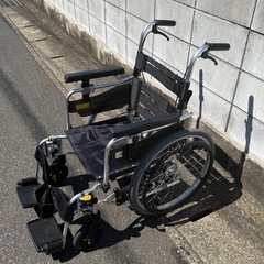 MIKI 自走式車椅子 折り畳み可 介護用品の画像