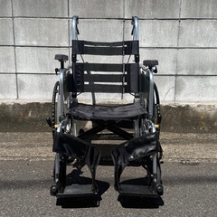 MIKI 自走式車椅子 折り畳み可 介護用品の画像