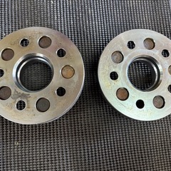格安！ワイトレ　ホイールスペーサー　15mm PCD100 5H プリウス等　2個の画像