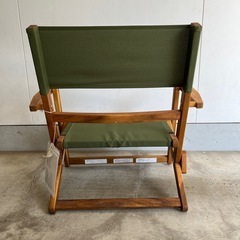 木製折り畳み椅子の画像