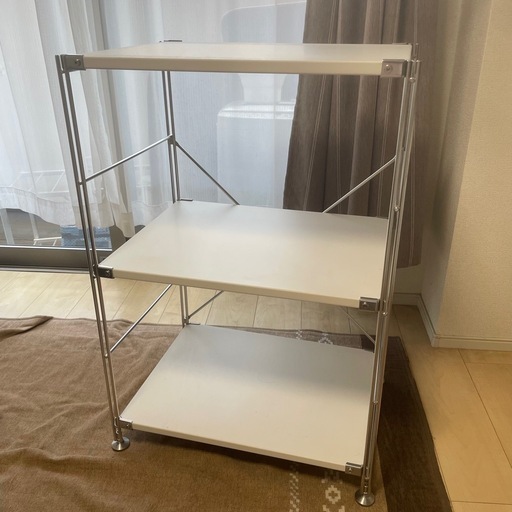 【受け渡し者決定】無印良品　スチールユニットシェルフ