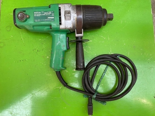 中古 HITACHI 日立工機 22mmインパクトレンチ WH22 100V コード