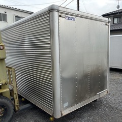 アルミコンテナ4 鍵付き
の画像