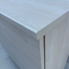 収納家具 ホワイト  木製 チェスト　 の画像