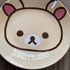 リラックマのお皿の画像