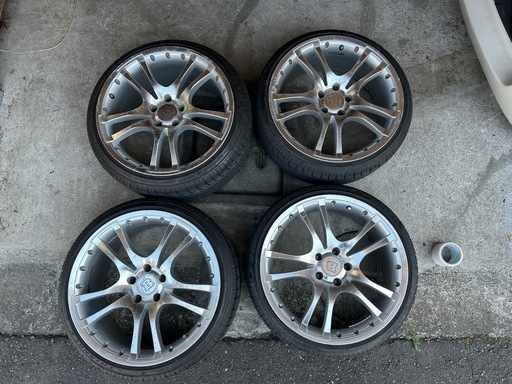 ブラバスタイプ 19インチ 4本セット PCD114.3