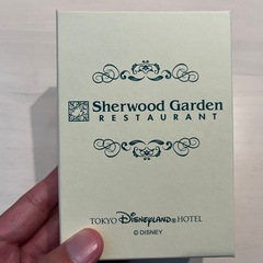 【ディズニーランドホテル/シャーウッドガーデン】ノベルティの画像