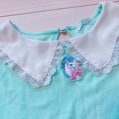 【130】  エコネコ　長袖　ロンT 襟付き　ユニコーン　Tシャツの画像