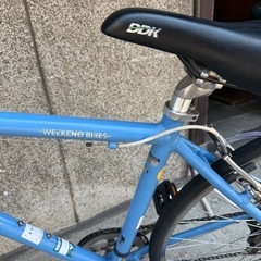 クロスバイクWEEKEND BIKES 7段変速の画像