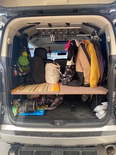 世界に一つ】デリカ D5 車中泊 棚 早い者勝ち