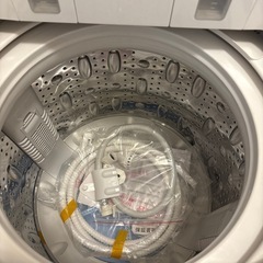  全自動電気洗濯機 YWM-TV100K 6月30日限定値 の画像