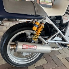 SUZUKI GSX250S 刀250 社外マフラー　フロントフォークOH済み　油脂類交換　バッテリー新品　ドライブチェーン新品　プラグ交換の画像
