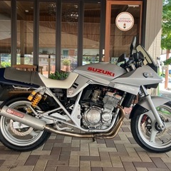 SUZUKI GSX250S 刀250 社外マフラー　フロントフ...