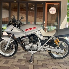 SUZUKI GSX250S 刀250 社外マフラー　フロントフォークOH済み　油脂類交換　バッテリー新品　ドライブチェーン新品　プラグ交換の画像