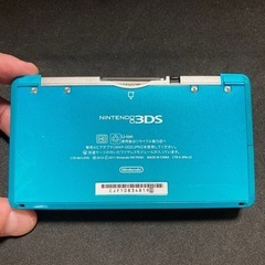 任天堂3DSアクアブルー✨只今3DSが高騰しております、早い者勝ちですの画像