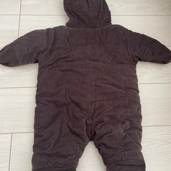 美品　カバーオール　ロンパース　上着　ベビー服　冬　60 70 の画像