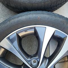 タイヤ21年製！スズキ ワゴンRスティングレー MH34 純正 165/55R15 ホイール 4本セット 15インチ 流用 軽 夏タイヤ スペーシア ハスラーの画像