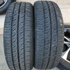 タイヤ21年製！スズキ ワゴンRスティングレー MH34 純正 165/55R15 ホイール 4本セット 15インチ 流用 軽 夏タイヤ スペーシア ハスラーの画像