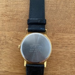 カシオ　レザー　時計の画像