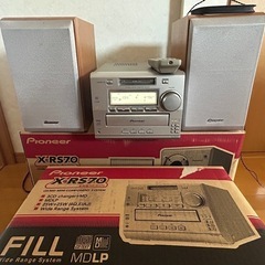Pioneer CD/MDコンポ X-RS70