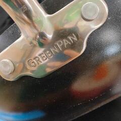 0628-132 GREEN PAN フライパン　ㇲの画像