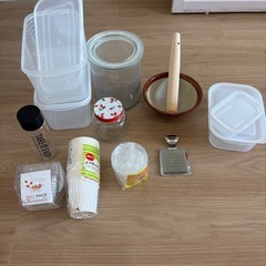 【まとめてお譲り】キッチン用品(保存容器、すり鉢など)