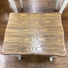 ドレッサー&スツール　ホワイトｘベージュ　【トレファク　川越店】の画像