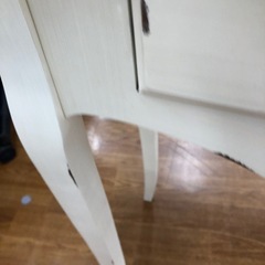 ドレッサー&スツール　ホワイトｘベージュ　【トレファク　川越店】の画像