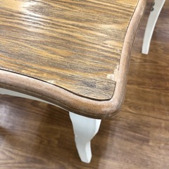 ドレッサー&スツール　ホワイトｘベージュ　【トレファク　川越店】の画像