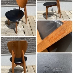 要状態確認 calligaris/カリガリス チェア×4脚 ISOLA/イソラ actus取扱 USED の画像
