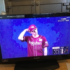 SHARP LED AQUOS LC-26V5 訳あり品　差し上げますの画像