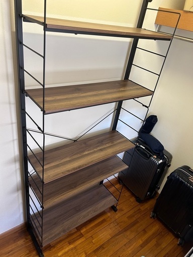 決まりました値下げしました【ニトリ】Nポルダワイヤーシェルフ (むら