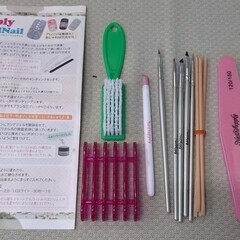 ジェルネイルのセットの画像