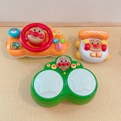 アンパンマンおもちゃまとめ売り　ぬいぐるみ　知能玩具の画像