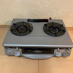 LPガス　RTS-600WFS-L ガスコンロ 2バーナー