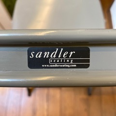 【Sandler seating】オールスチール フォールディングチェアの画像