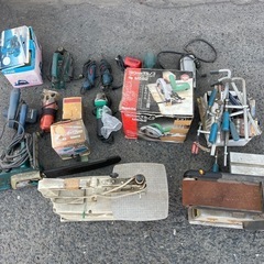 6/30には処分します
電動工具他まとめての画像