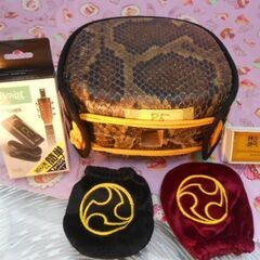 H1現品販売(送料無料)16.980円 沖縄三線専用 蛇皮強化チーガ