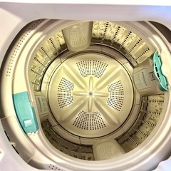 2016年製 HITACHI全自動電気洗濯機6.0Kg 白い約束の画像