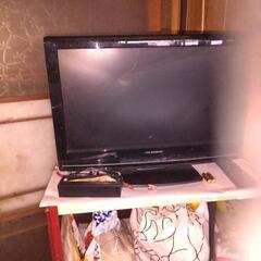 故障しているテレビ