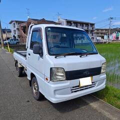 スバル　サンバー　軽トラ　TT2　車検付き　2WD　パワステ