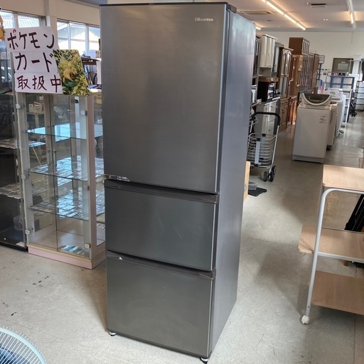 T2506-352 Hisense 3ドア冷蔵庫 HD-D3601S 2020年製 動作確認済み キズ汚れ有り
