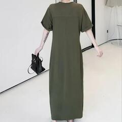 ラフ感ワンピ👗👒の画像