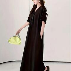 ラフ感ワンピ👗👒の画像