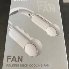 首掛け扇風機の画像