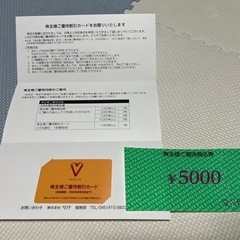 【商品名】VERITE（ベリテ）株主優待券＋10%割引カードセット
