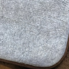 ニトリ　ラグNウォームSＰ　　茶色の画像
